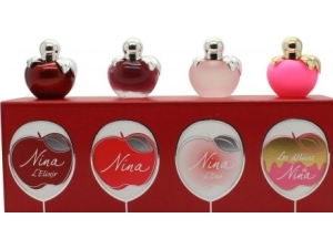 Nuoc hoa nữ Four-Piece Nina Ricci Miniature Gift Set 4 x 4ml
