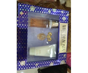 Bộ nước hoa nữ Elizabeth Taylor White Diamonds Fragrance Gift Set for Women, 3 piece