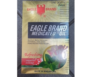 Dầu gió vàng Mỹ Eagle Brand Medicated Oil 24ml.