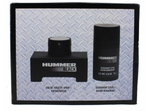 Hummer Black 2 Pieces Eau de Toilette Spray/Deodoran t stick Gift Set. Nước hoa nam cao cấp authentic Hummer Black eau de toilette 125ml (Mỹ)