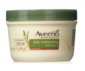 Sữa dưỡng thể sữa chua dưỡng ẩm hàng ngày Aveeno cho da khô với mùi hương vani & yến mạch làm dịu, 7 oz-198g