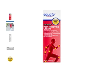 Equate Ultra Strength Pain Relief Cream, 4 oz.