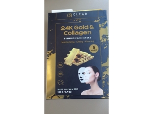 Mặt nạ giấy CB Clair Beauty 24K Gold & Collagen Face 105g