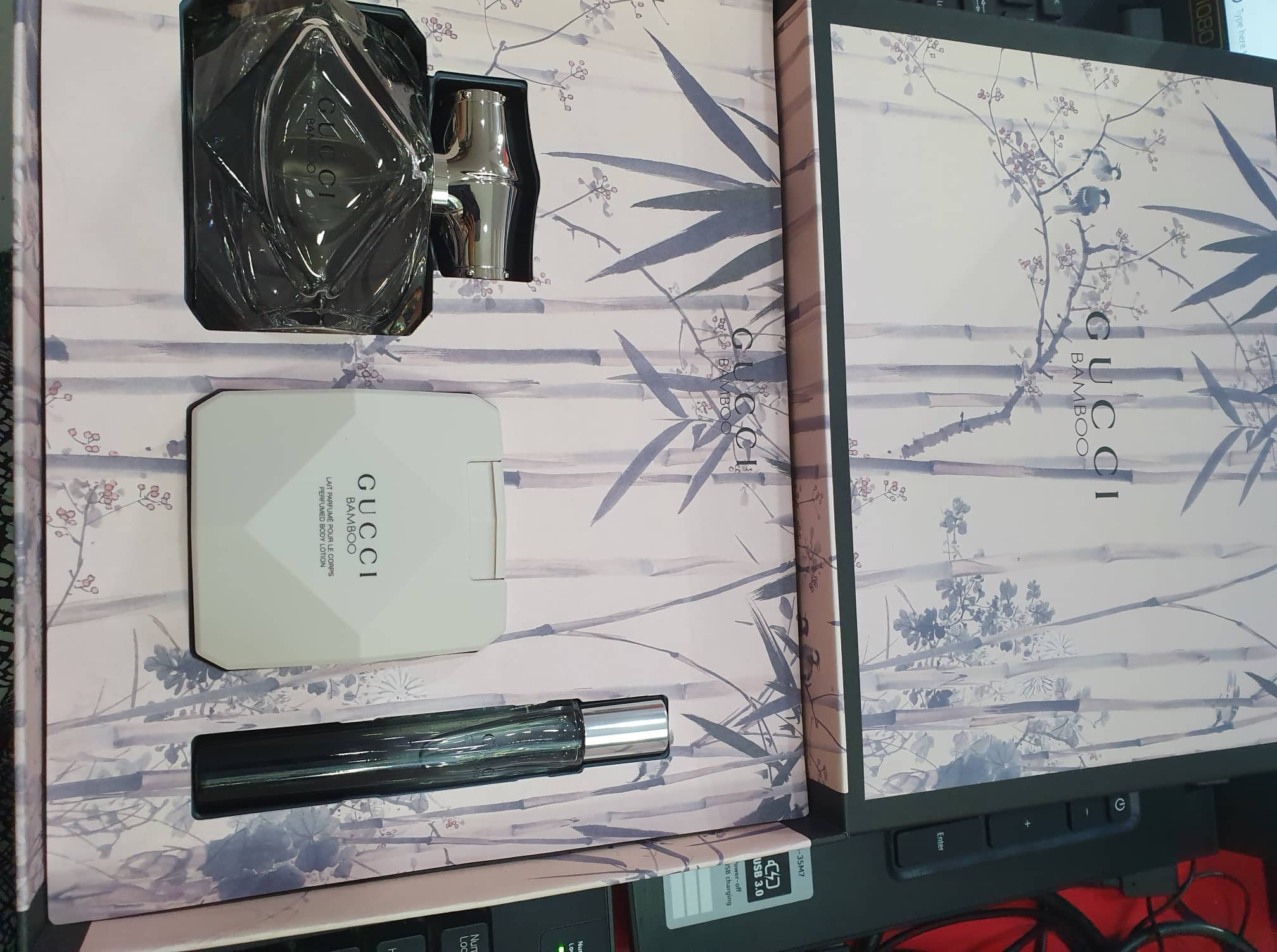 Gucci bamboo 3 sales pc gift set
